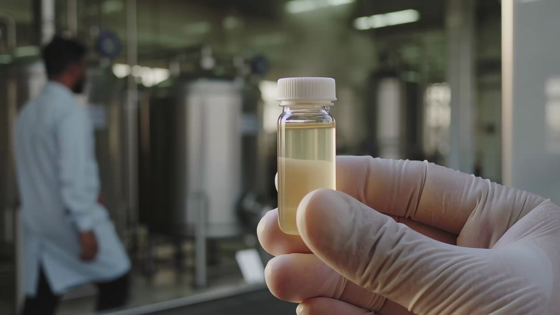 Lush green agricultural field